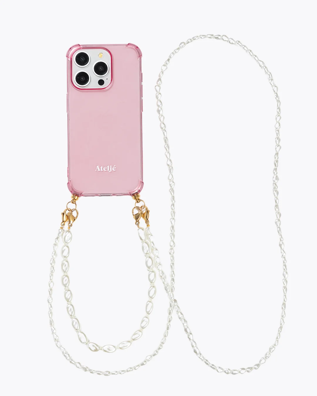 Recycled iPhone case - no cord | Bubblegum - Image 5