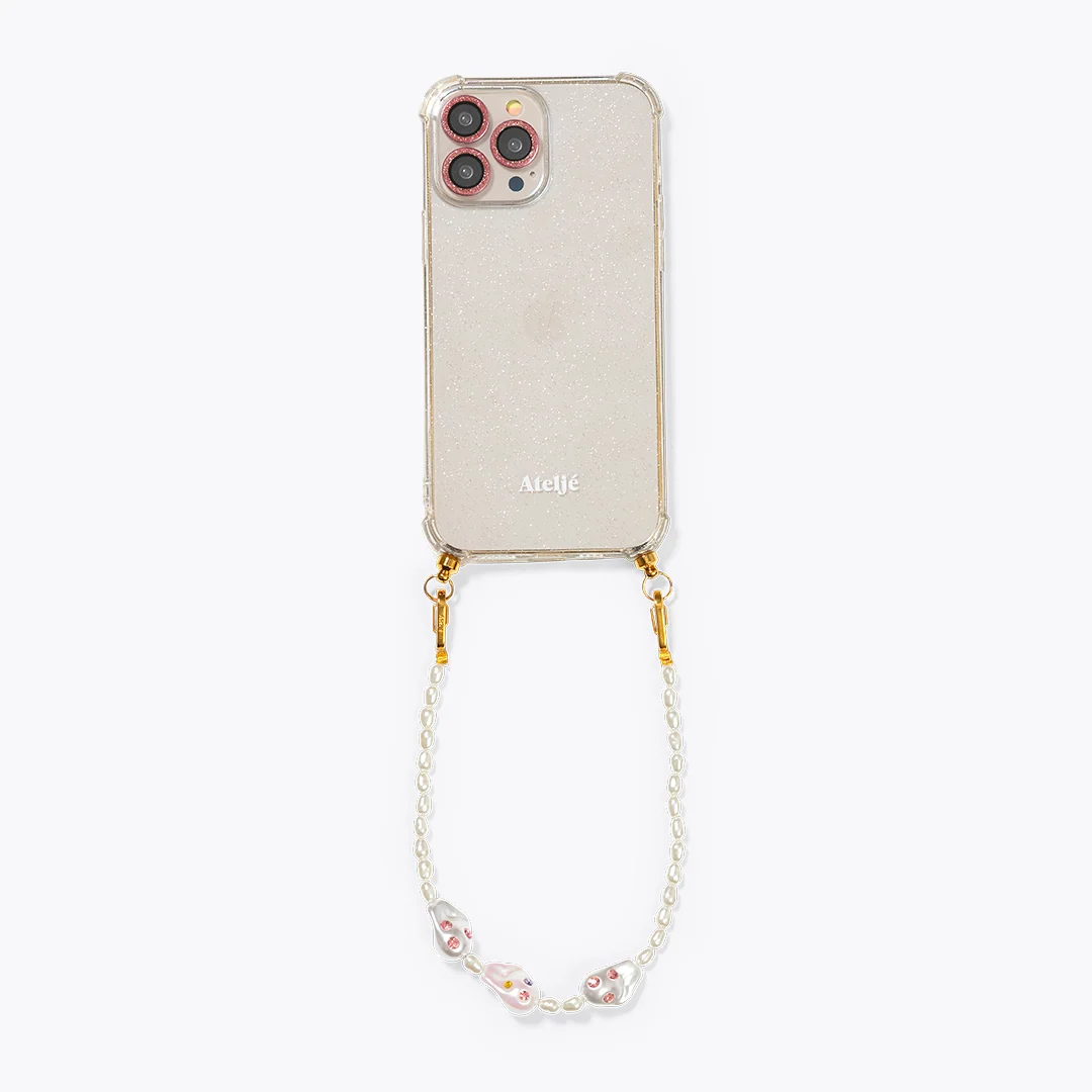 Lens protector - pink glitter | Pink glitter - Image 3