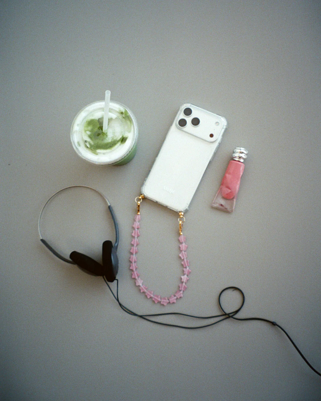 Transparent recycled iPhone case with Starway cord - Image 4